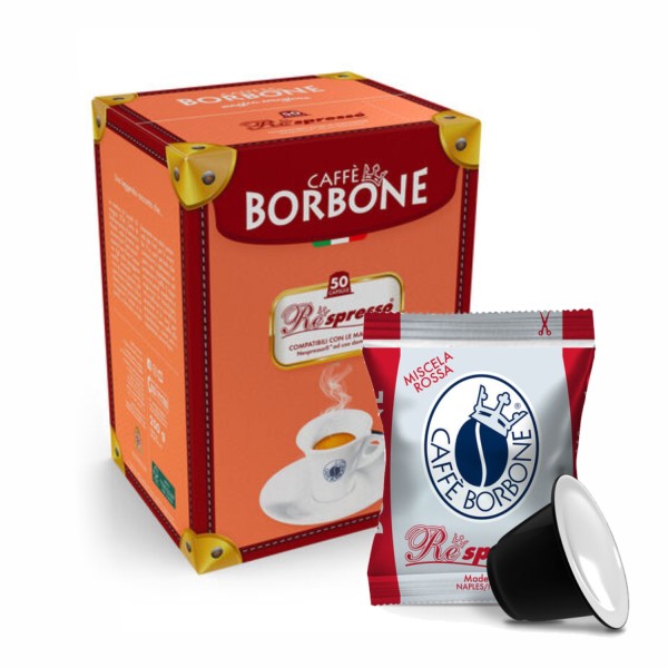 Borbone Kaffee-Espresso-Pads Rosso (50 Stk.)