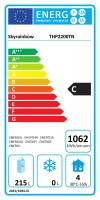 K&uuml;hltisch mit 4 Schubladen mit Aufkantung, Umluft, 136x70