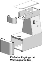 Teigmaschine - Kesselvolumen: 22 Liter 400 Volt