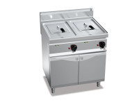 Bertos Elektro Fritteuse 10+10 Liter Turbo High Power  |  800x700x900 mm  63kg