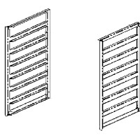 Umr&uuml;stkit von 10x GN 1/1 auf 8x 600x400 mm Backnorm