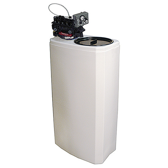 automatischer Wasserentkalker, Kapazit&auml;t 27 Liter, 1000 Liter/h, Salzreserve 50 kg
