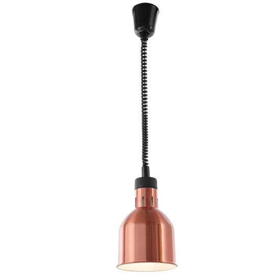 Infrarotlampe regulierbar 70-150 cm, Farbe Kupfer