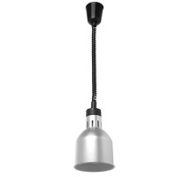 Infrarotlampe regulierbar 70-150 cm, Farbe Silber