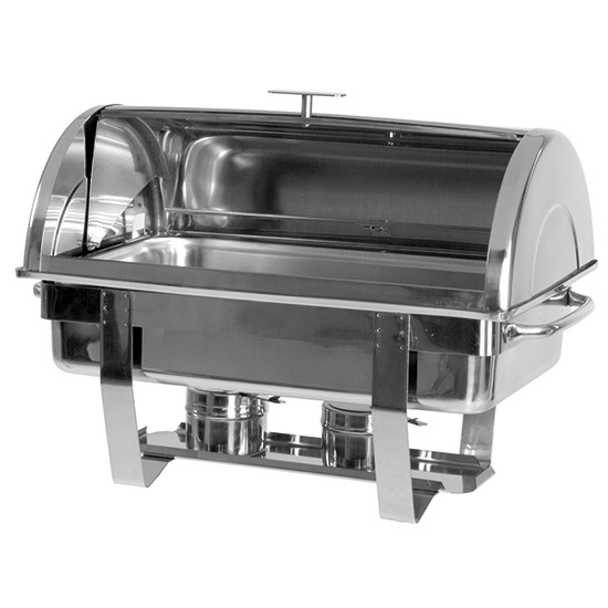 Chafing Dish mit &quot;Roll-Top&quot;-Deckel, 1x GN 1/1 H=65 mm