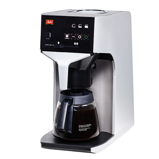 Filterkaffeemaschine mit 1 Glaskanne 1,8 Liter und Festwasseranschluss