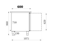 600 K&Uuml;HLTISCH 4 T&Uuml;REN